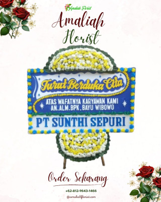 Papan Bunga Duka di Kantalai