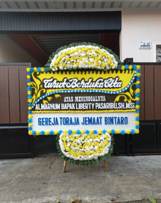 Papan Bunga Duka di Kantalai